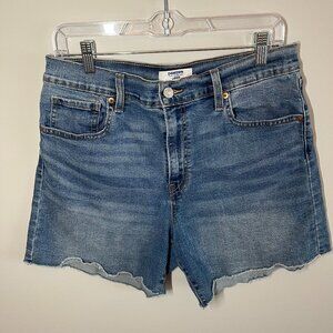 Denizen from Levi's High Rise Distressed Cut Off Jean Shorts Size 10